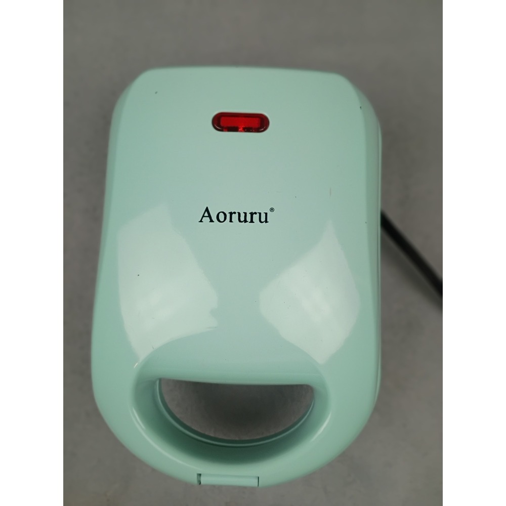 Aoruru Mini Cake Pop Maker KS-3172A Mint Green 9-Hole Non-Stick Electric Baker